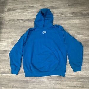 Gildan Blue “Drive Safe Someone Loves You” Hoodie Large